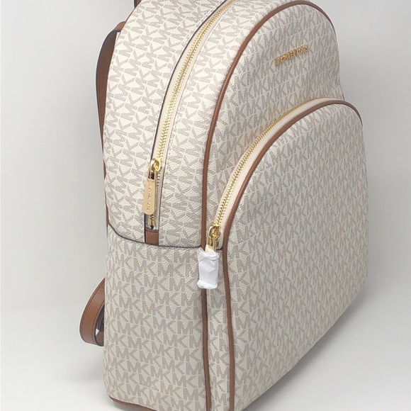 NWT Michael Kors Large Abbey Backpack - Picture 5 of 8